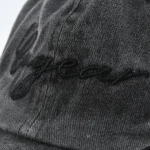 6-Panel Baseball Cap with Flat Embroidery and Applique Embroidery - View 5