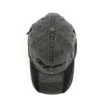 6-Panel Baseball Cap with Flat Embroidery and Applique Embroidery - View 10