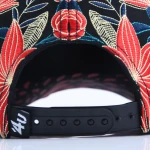 Streetwear 6-Panel Baseball Cap with Flat Embroidery and Screen Printing - View 2