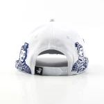 Streetwear 6-Panel Baseball Cap with Flat Embroidery and 3D Embroidery - View 7