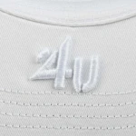 Streetwear 6-Panel Baseball Cap with Flat Embroidery and 3D Embroidery - View 3