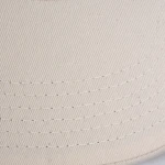 topi baseball 6 panel berbahan katun dengan patch tenun dan pelat logam - View 4