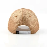 casquette baseball 6 panneaux en coton avec ecusson tisse et plaque metallique - View 8