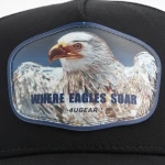 5-Panel Baseball Cap with Rubber Patch - View 4