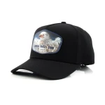 5-Panel Baseball Cap with Rubber Patch - View 1