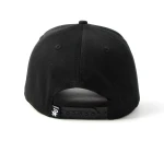 cappellino da baseball a 5 pannelli in cotone con nastratura cuciture e ricamo 3D - View 4