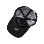 5-Panel Baseball Cap with Flat Embroidery and 3D Embroidery - View 7