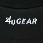 6-Panel Baseball Cap with Rubber Patch and High Frequency Embossing - View 2