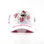 Streetwear 5-Panel Baseball Cap with 3D Embroidery and Chenille Embroidery - View 6