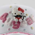 Streetwear 5-Panel Baseball Cap with 3D Embroidery and Chenille Embroidery - View 3