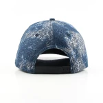 Streetwear 6-Panel Baseball Cap with Flat Embroidery and Applique Embroidery - View 6