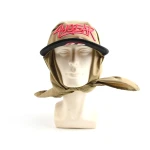 Custom Cap with Flat Embroidery and 3D Embroidery - View 1