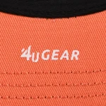 6-Panel Baseball Cap with Flat Embroidery and Rubber Patch - View 5