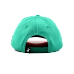 6-Panel Baseball Cap with Flat Embroidery and Rubber Patch - View 9