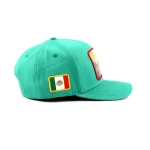 6-Panel Baseball Cap with Flat Embroidery and Rubber Patch - View 10