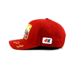 6-Panel Baseball Cap with Flat Embroidery and Rubber Patch - View 8