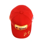 6-Panel Baseball Cap with Flat Embroidery and Rubber Patch - View 11
