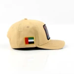 6-Panel Baseball Cap with Flat Embroidery and Rubber Patch - View 9