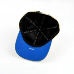 6-Panel Baseball Cap with Flat Embroidery and Rubber Patch - View 11