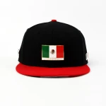 Custom Cap with Flat Embroidery and Metal Plate - View 2