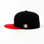 Custom Cap with Flat Embroidery and Metal Plate - View 3