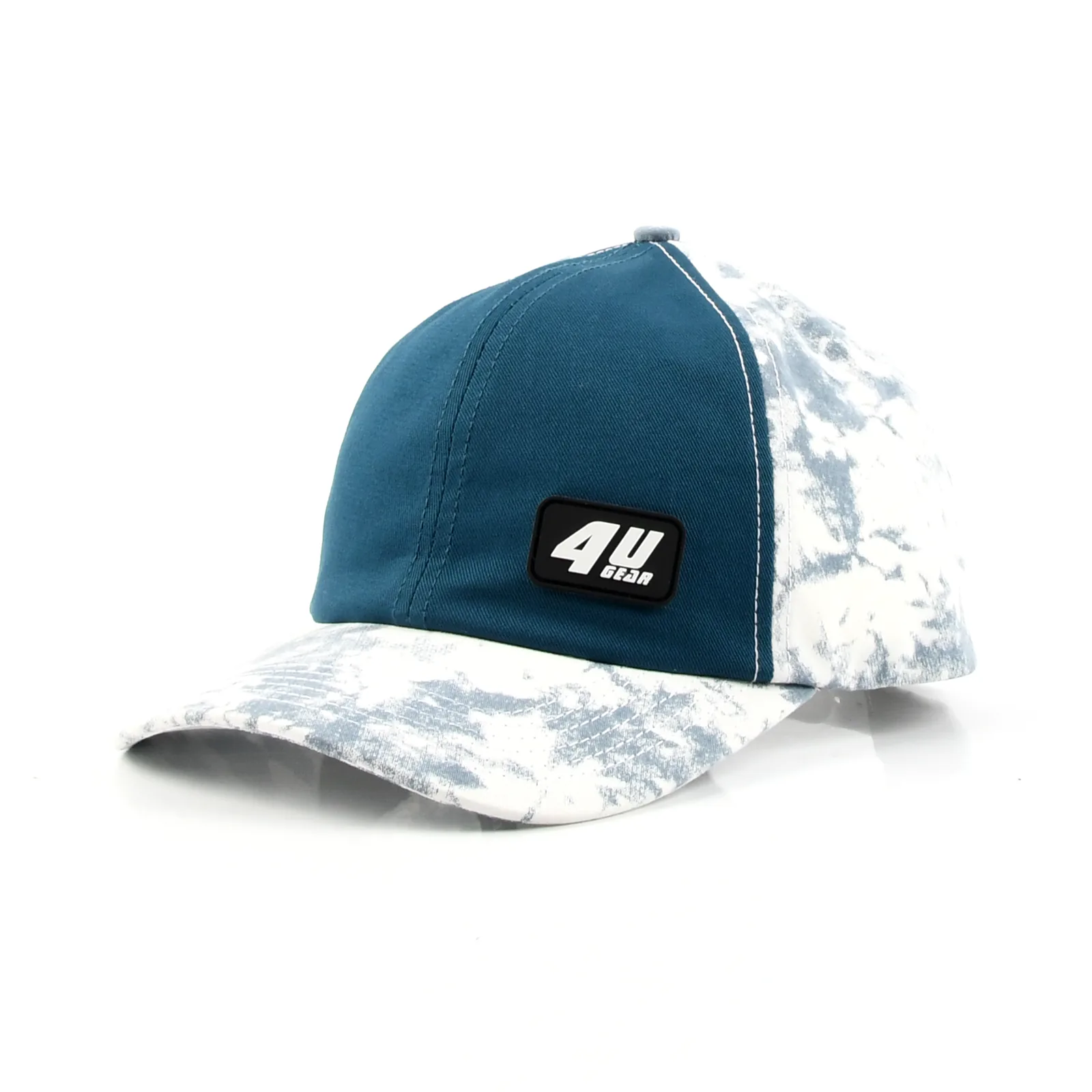 6-Panel Baseball Cap with Rubber Patch