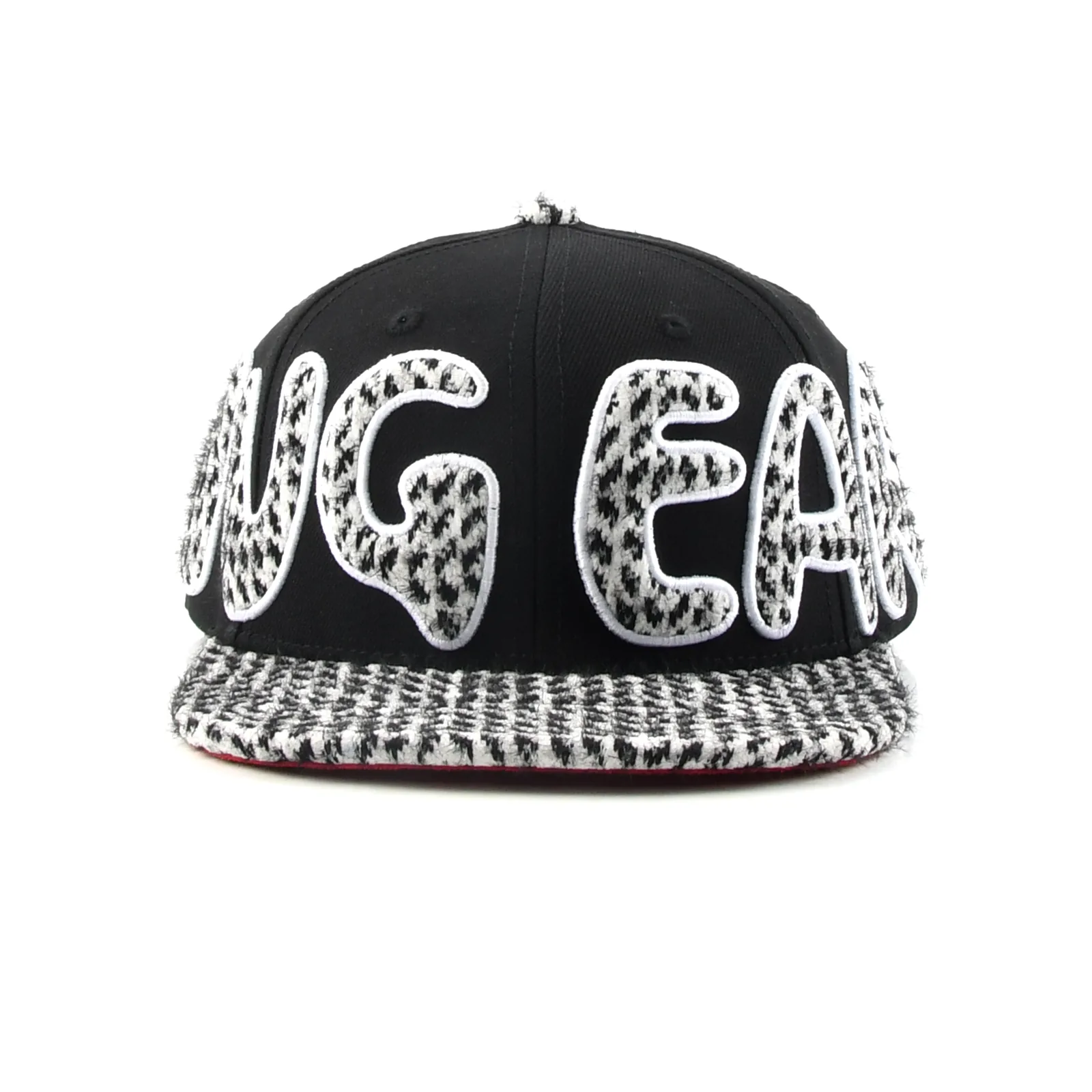 Custom Cap with Applique Embroidery and Border Embroidery