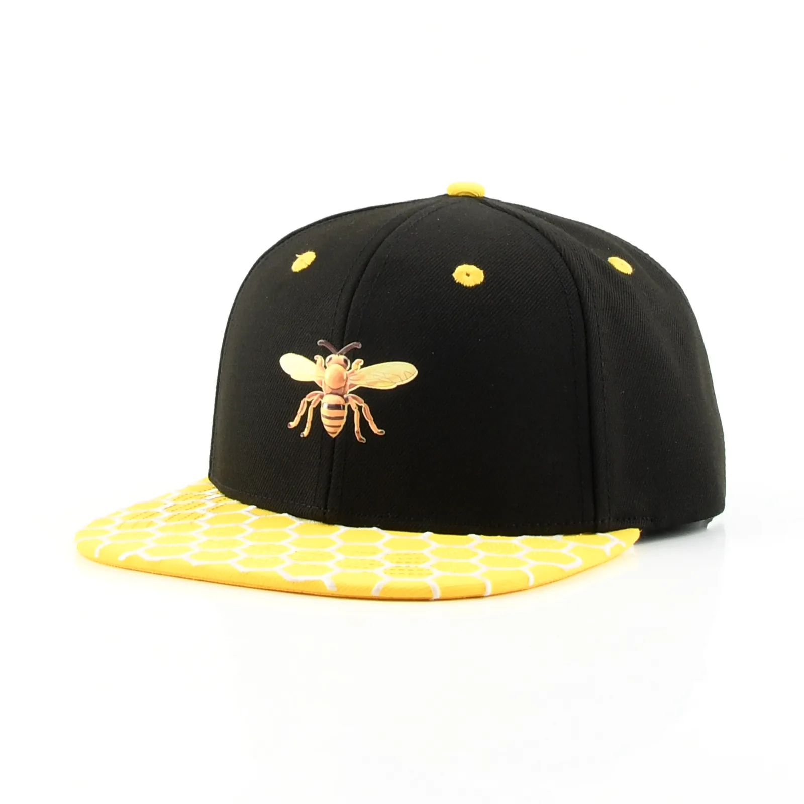 Custom Cap with 3D Embroidery and UV Printing
