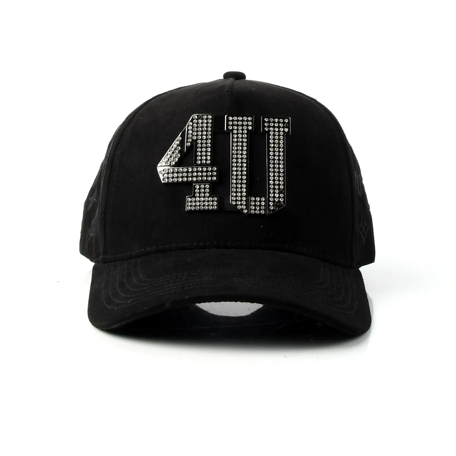 5-Panel Baseball Cap with Metal Plate and Full Embroidery