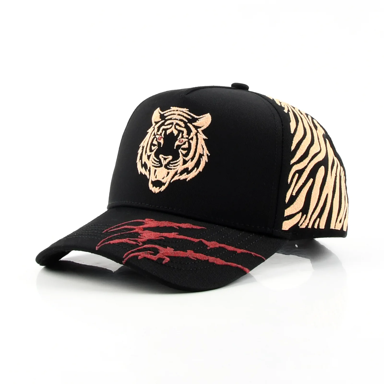 5-Panel Baseball Cap with Flat Embroidery