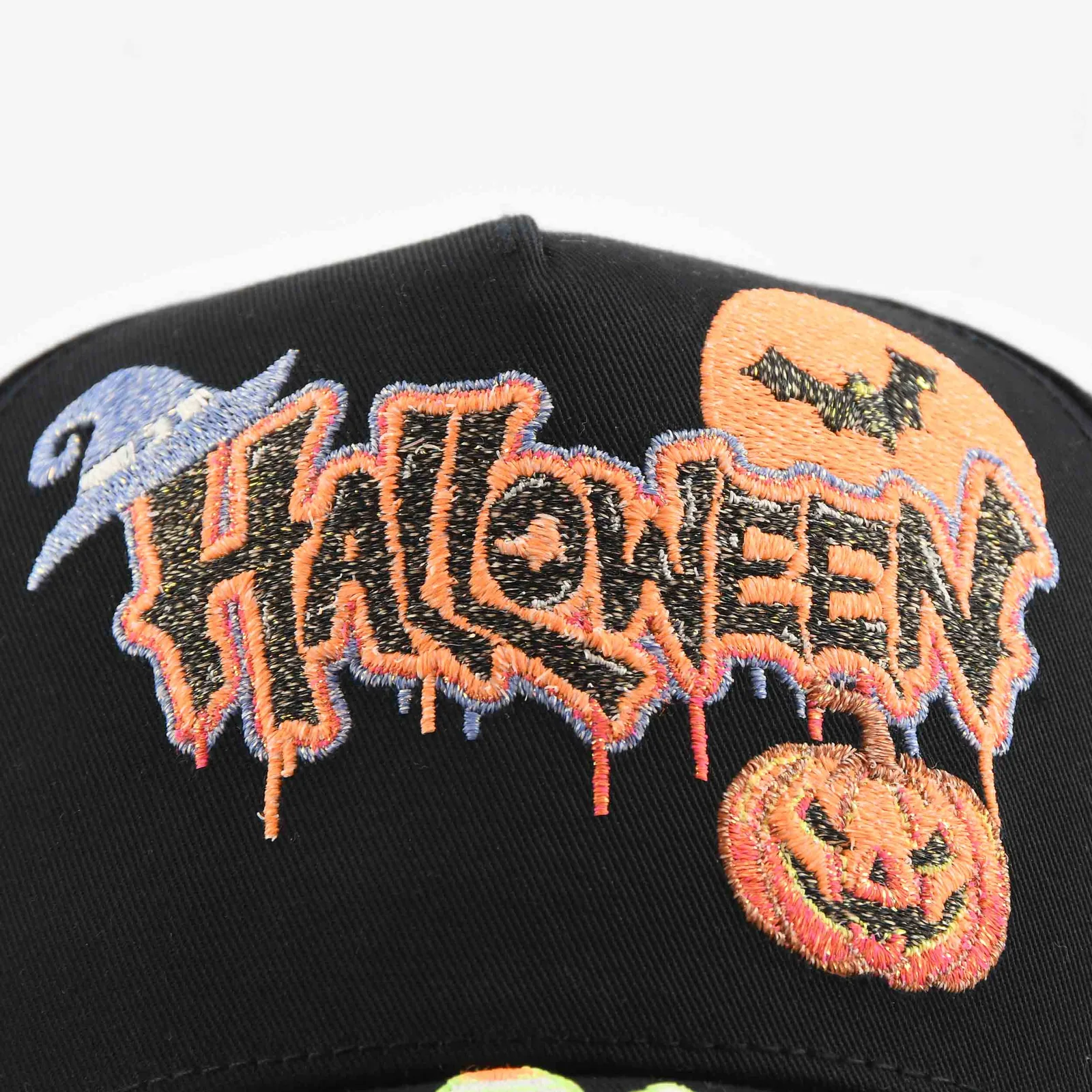 5-Panel Baseball Cap with Flat Embroidery and 3D Embroidery