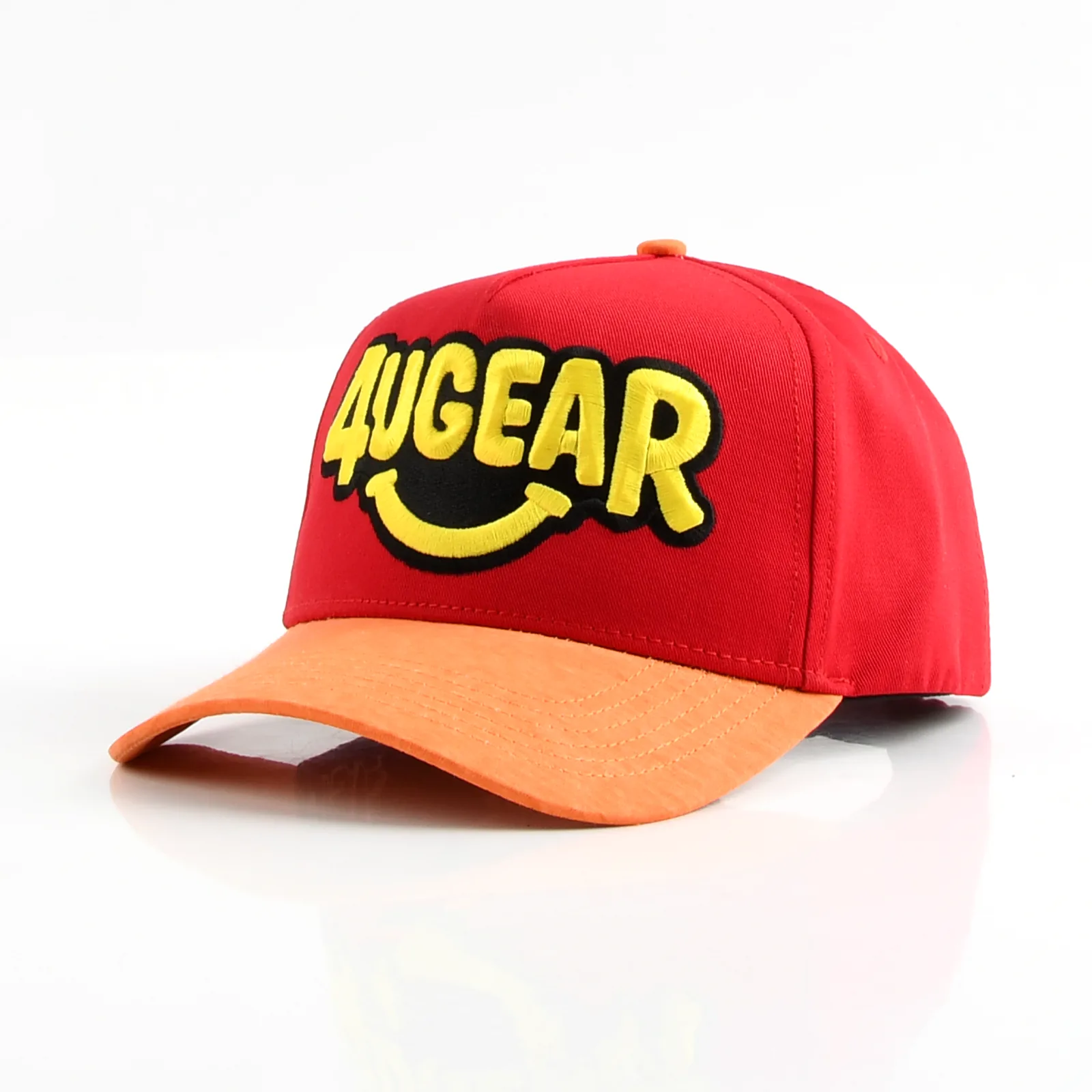 5-Panel Baseball Cap with Rhinestone and 3D Embroidery