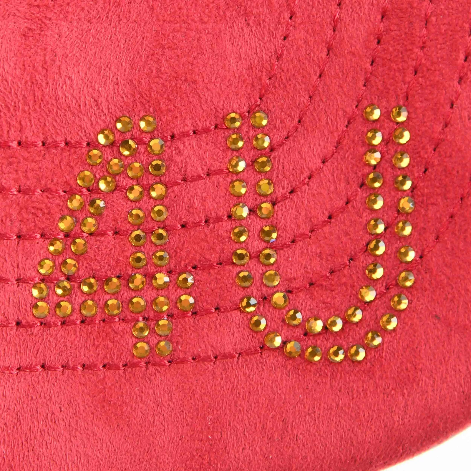 Streetwear 5-Panel Baseball Cap with Flat Embroidery and Rhinestone