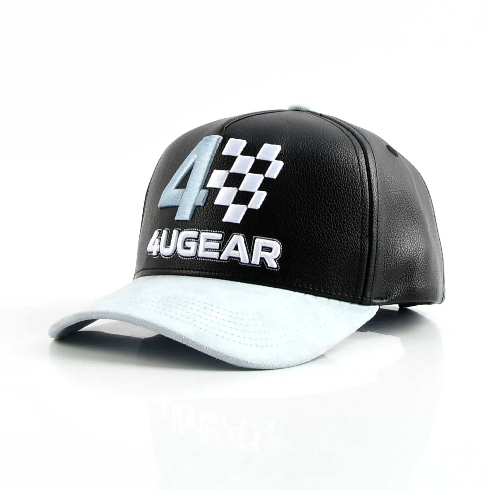 Streetwear 5-Panel Baseball Cap with Flat Embroidery and 3D Embroidery
