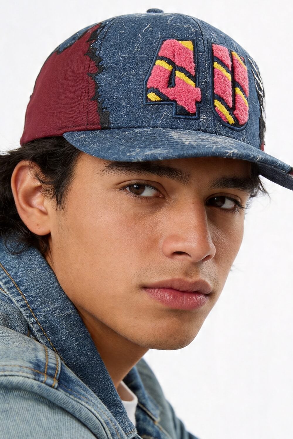 Premium headwear product showcase