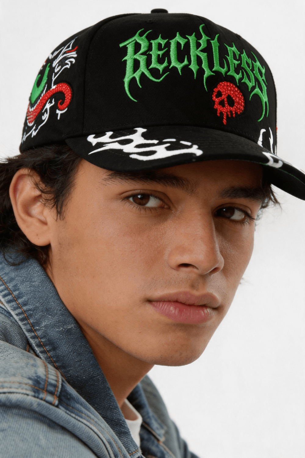Premium headwear product showcase